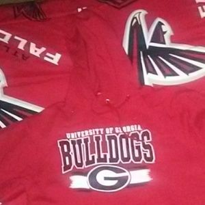 UGA red hoodie